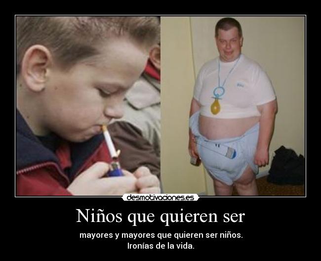 Niños que quieren ser -