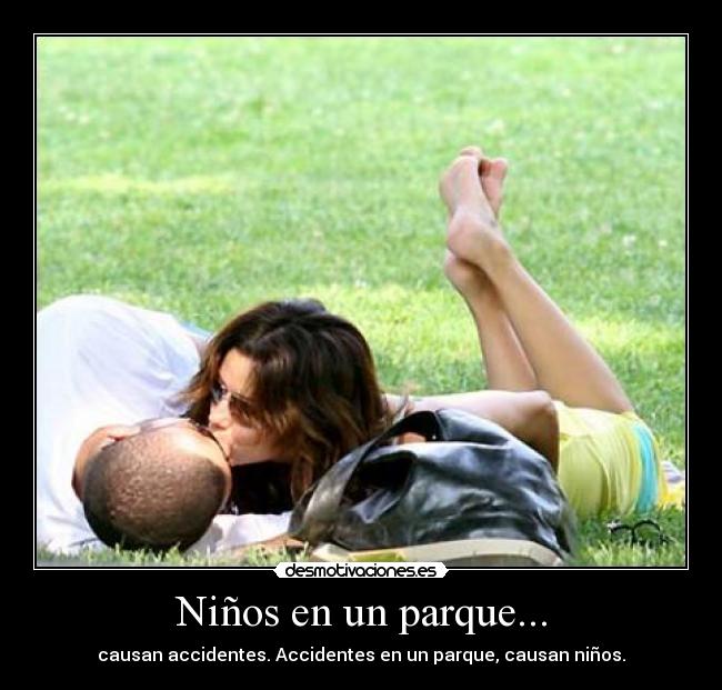 Niños en un parque... - 
