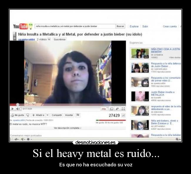 Si el heavy metal es ruido... -