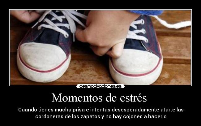 Momentos de estrés -