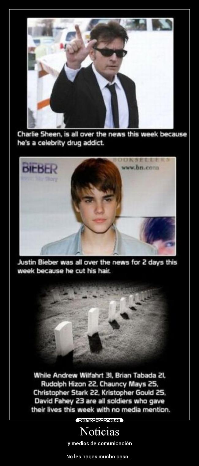 Noticias - y medios de comunicación

No les hagas mucho caso... 