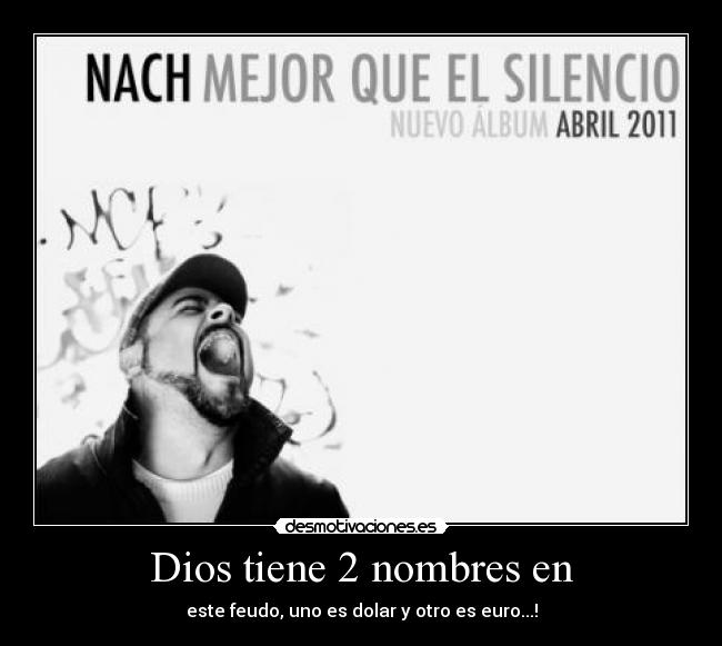 Dios tiene 2 nombres en -