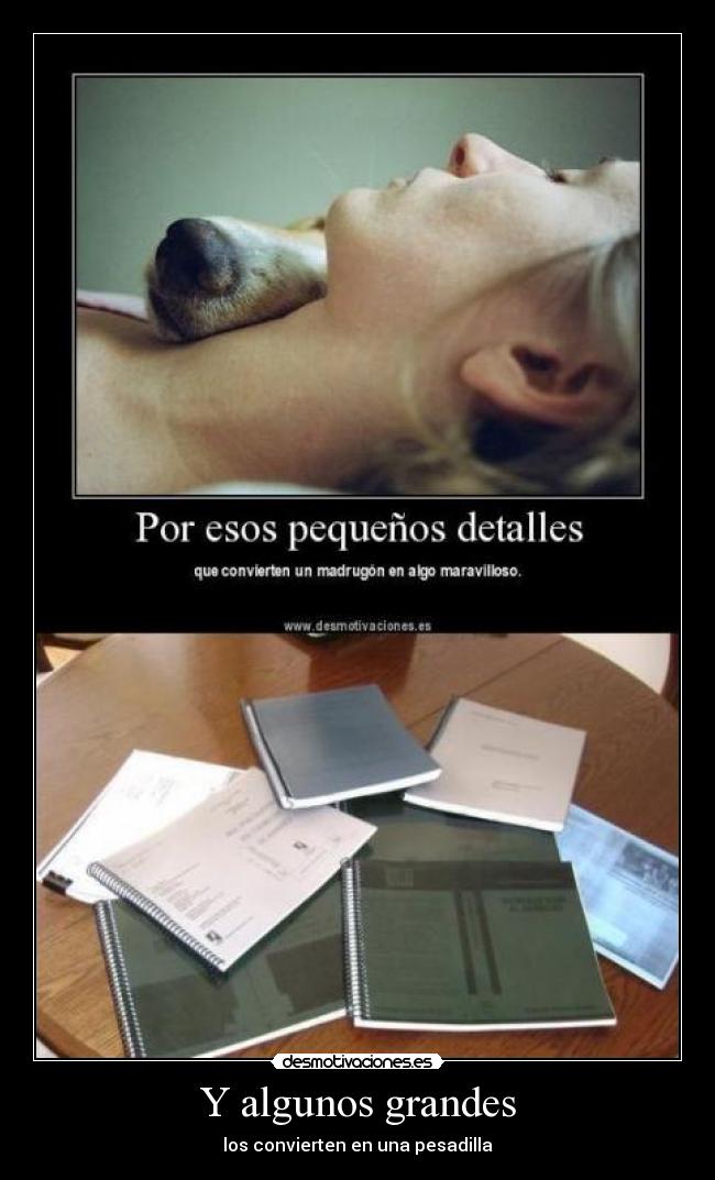 Y algunos grandes - los convierten en una pesadilla