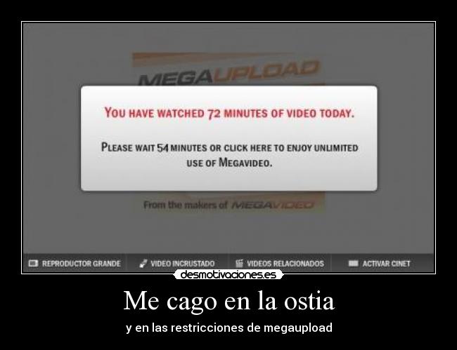 Me cago en la ostia -