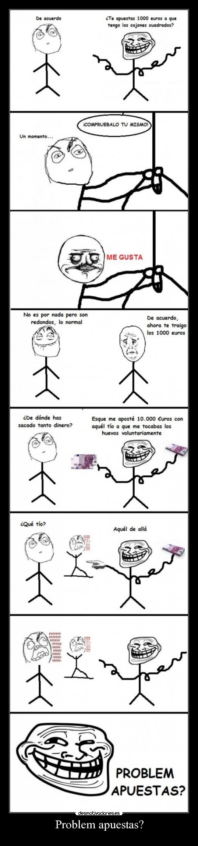 Problem apuestas? -