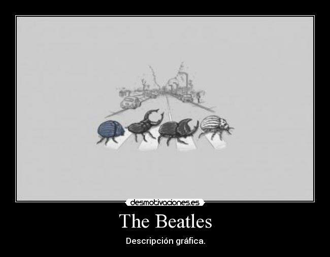 The Beatles - Descripción gráfica.