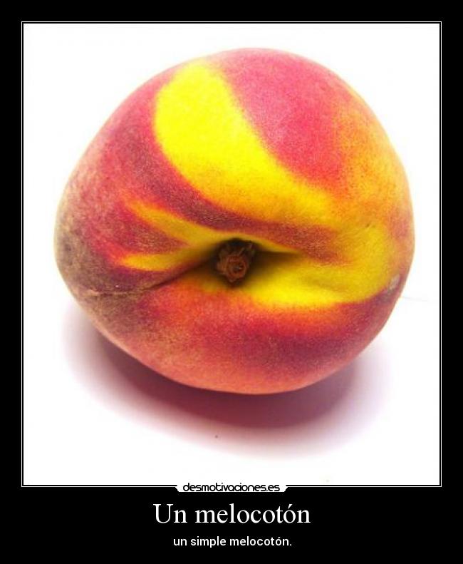 Un melocotón - 