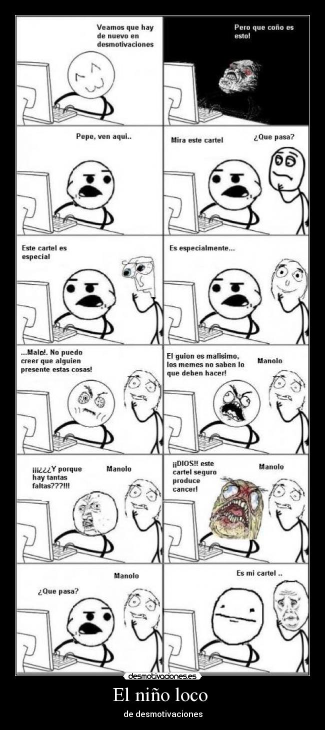 El niño loco  - de desmotivaciones