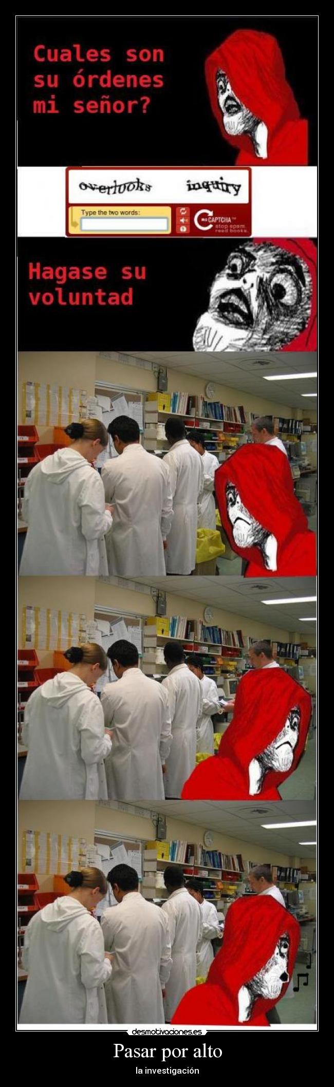 Pasar por alto - la investigación