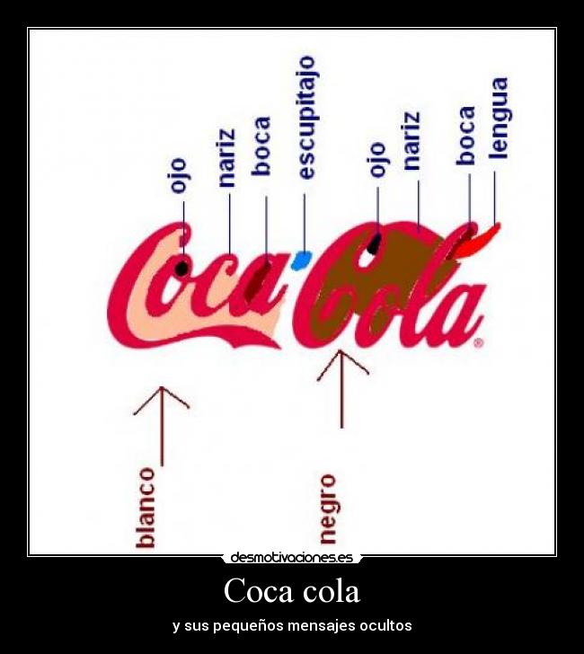 Coca cola - y sus pequeños mensajes ocultos