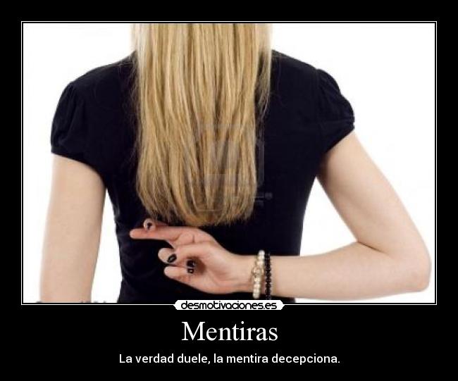 Mentiras -