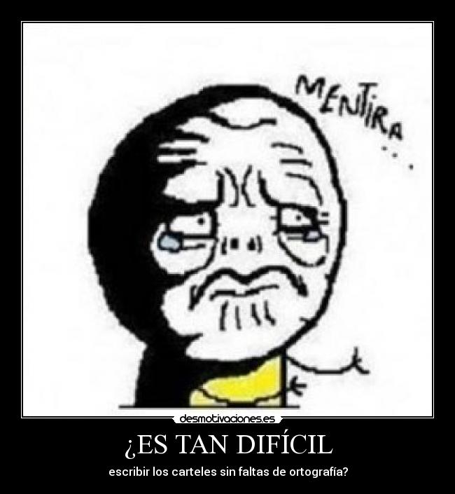 ¿ES TAN DIFÍCIL -