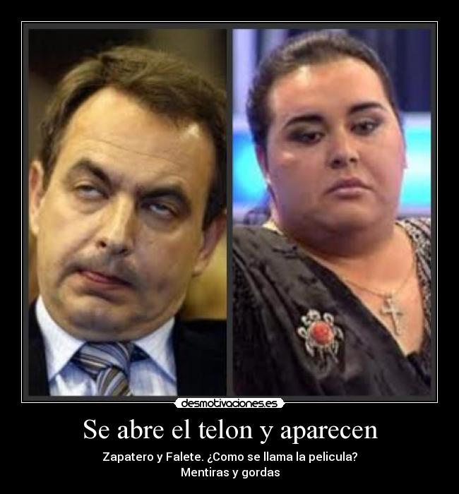 Se abre el telon y aparecen -