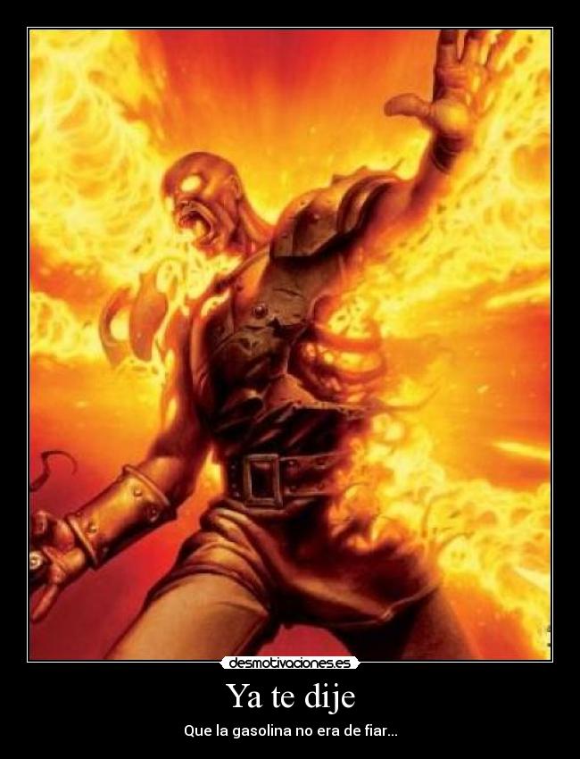 carteles gasolina fuego eminem desmotivaciones