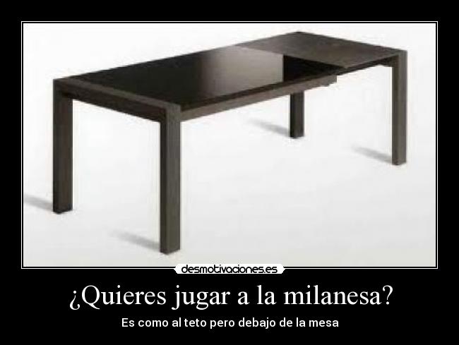 ¿Quieres jugar a la milanesa? - 