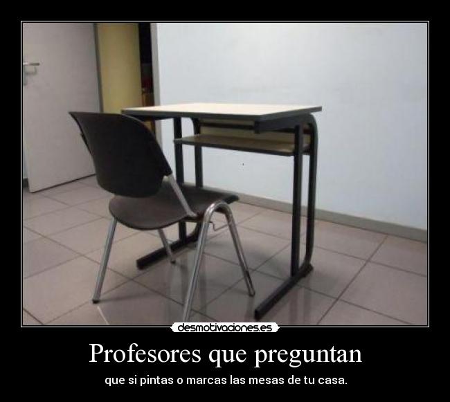 Profesores que preguntan -