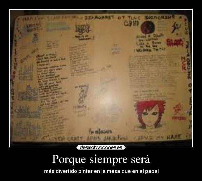 Porque siempre será -