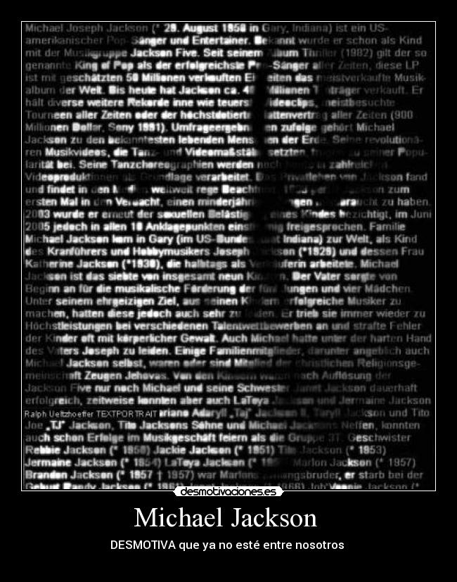 Michael Jackson  - 