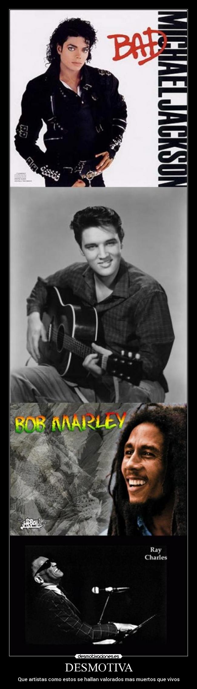 DESMOTIVA - Que artistas como estos se hallan valorados mas muertos que vivos