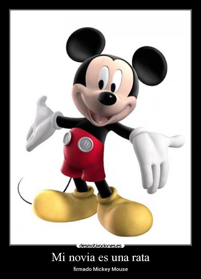 Mi novia es una rata -