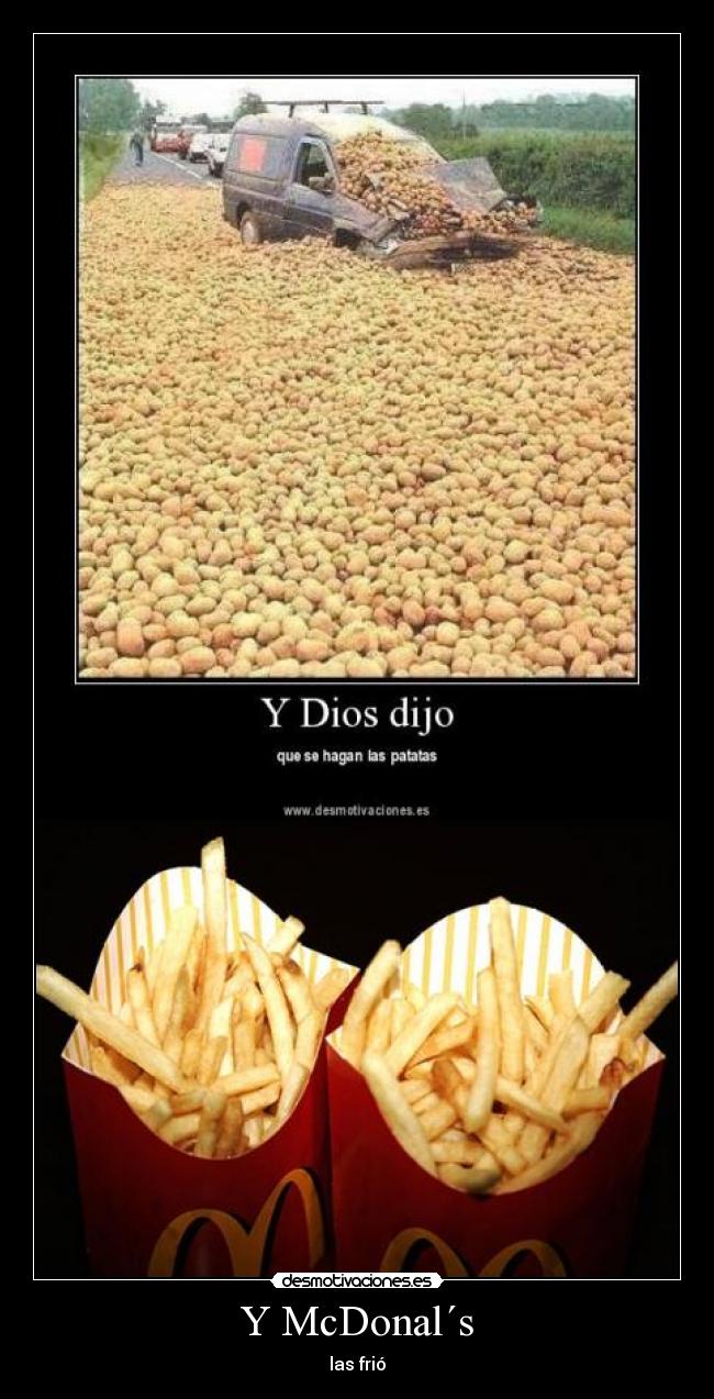 Y McDonal´s - las frió