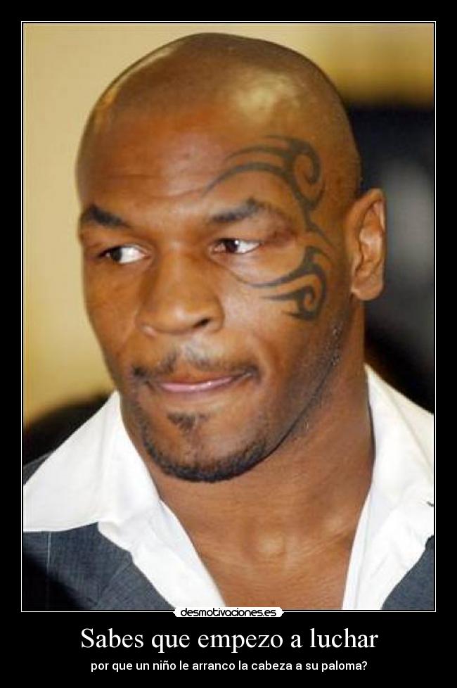 Sabes que empezo a luchar - por que un niño le arranco la cabeza a su paloma?