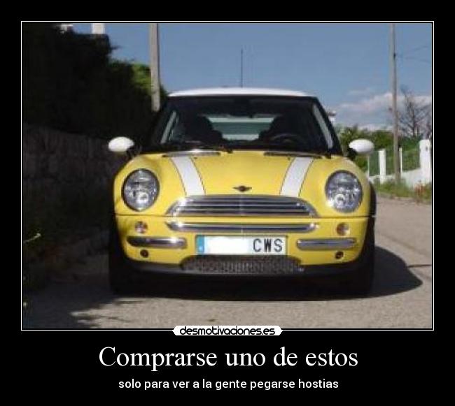 Comprarse uno de estos - solo para ver a la gente pegarse hostias