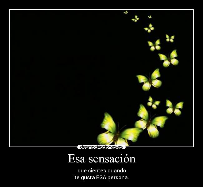 Esa sensación - 