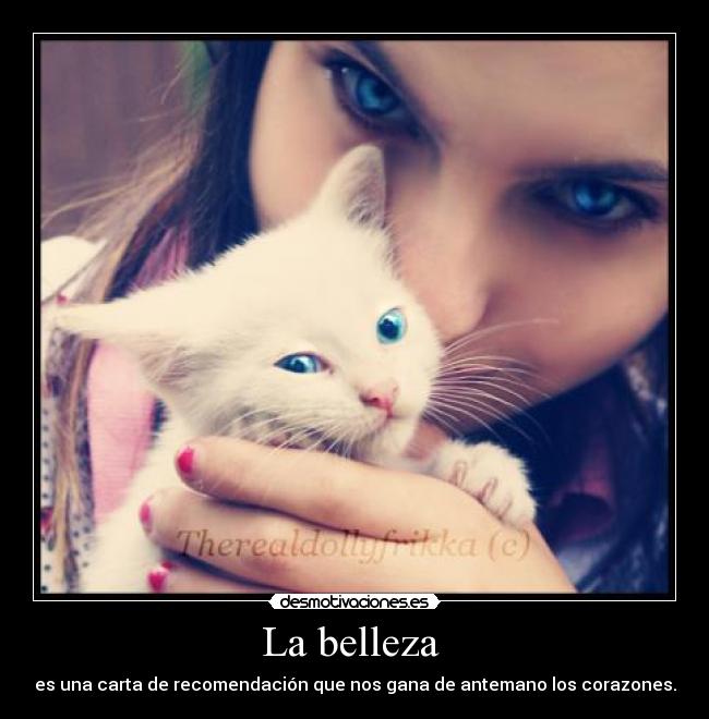 La belleza -