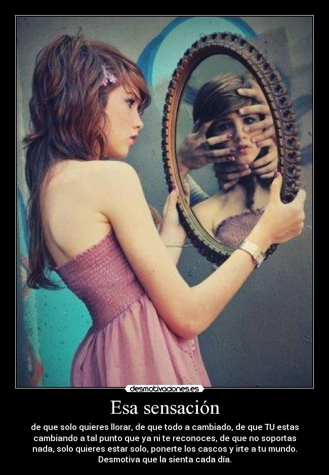 Esa sensación -
