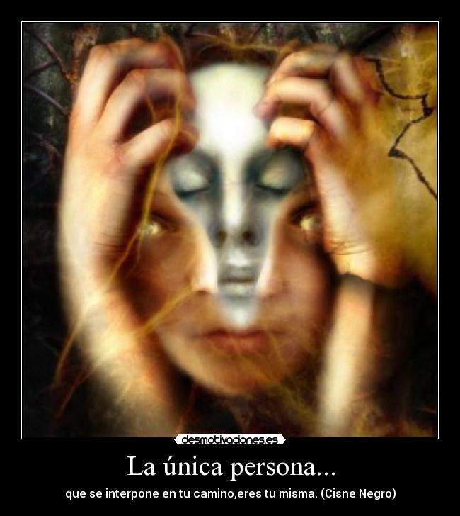 La única persona... - 