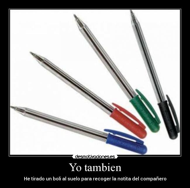 Yo tambien -