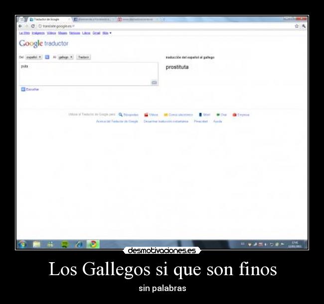 Los Gallegos si que son finos -