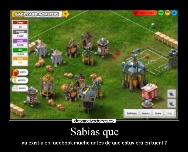 Sabias que - ya existia en facebook mucho antes de que estuviera en tuenti?