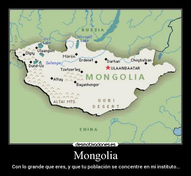 Mongolia -