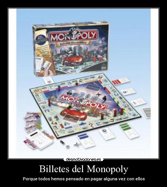 Billetes del Monopoly - 