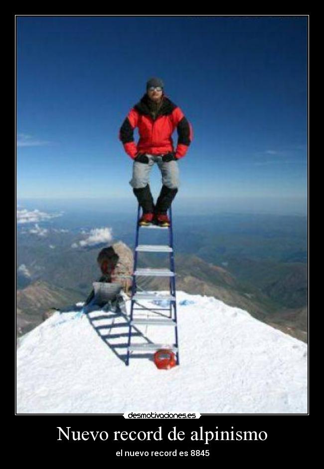 Nuevo record de alpinismo -
