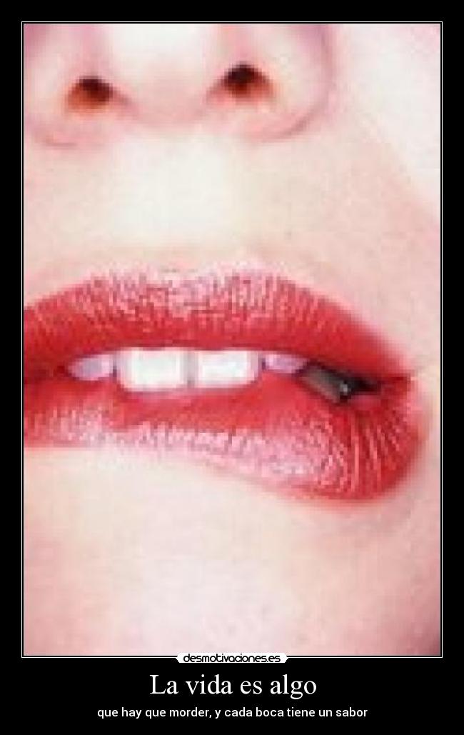 carteles vida morde desmotivaciones