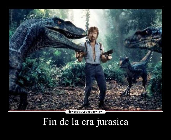 Fin de la era jurasica -
