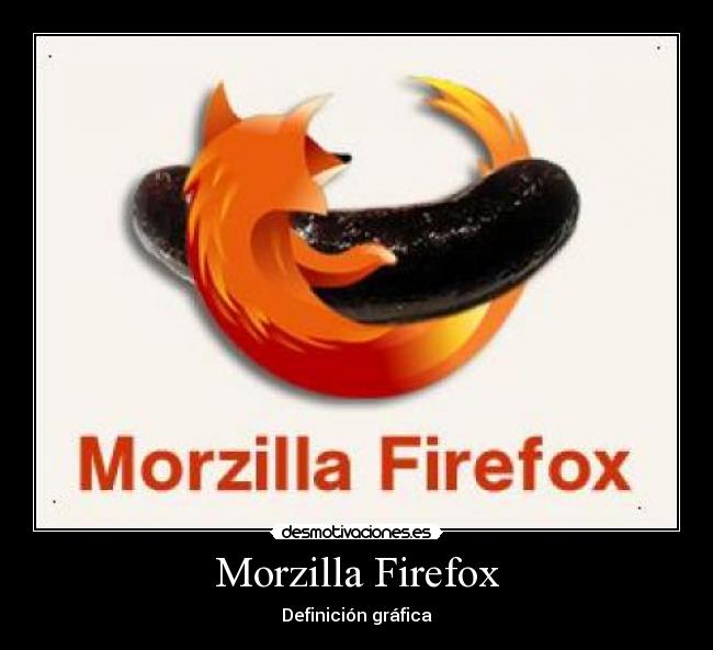 Morzilla Firefox - Definición gráfica