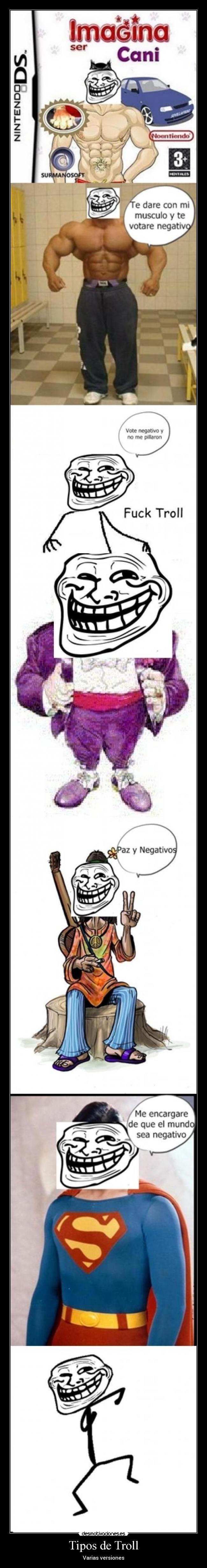 Tipos de Troll - Varias versiones