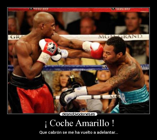 ¡ Coche Amarillo ! -