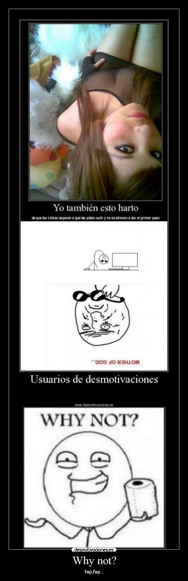 carteles why not desmotivaciones