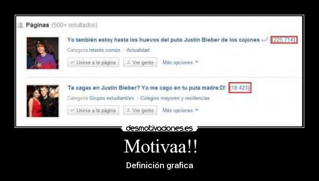 Motivaa!! - Definición grafica