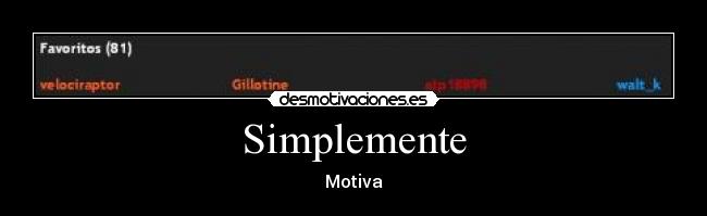 Simplemente - Motiva