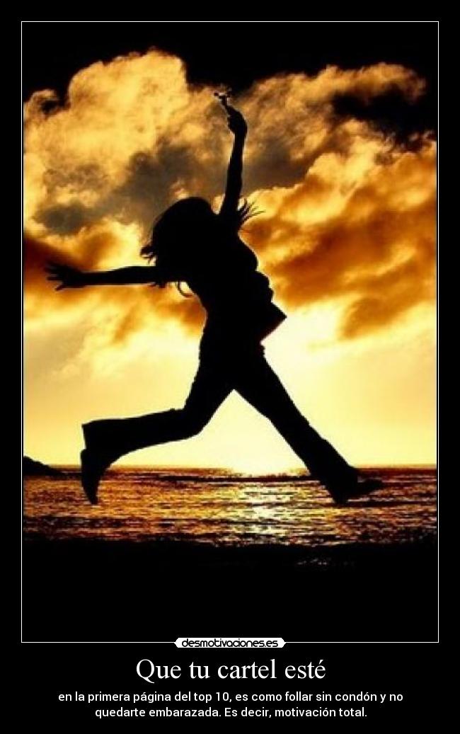 Que tu cartel esté - 