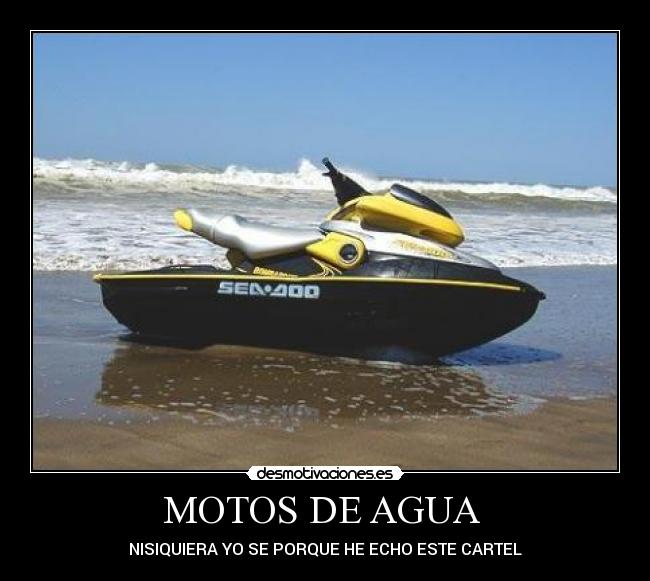 MOTOS DE AGUA  - 