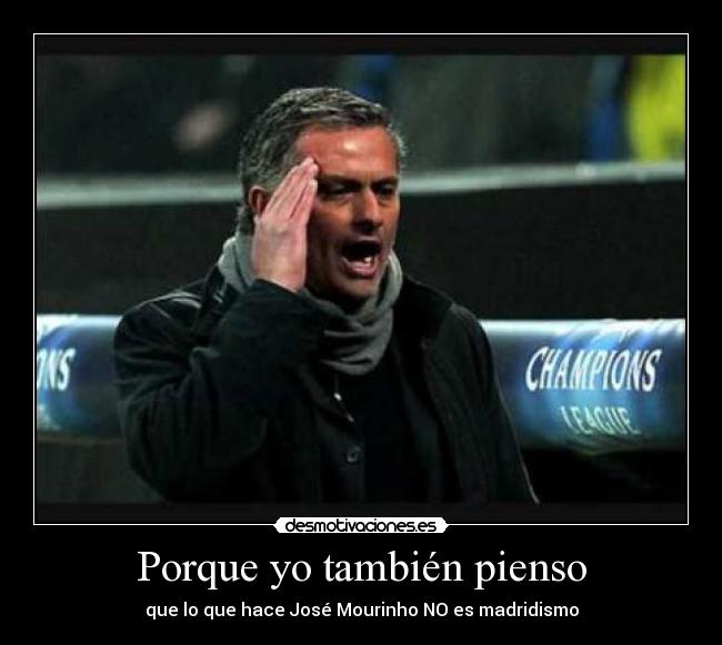 Porque yo también pienso - 