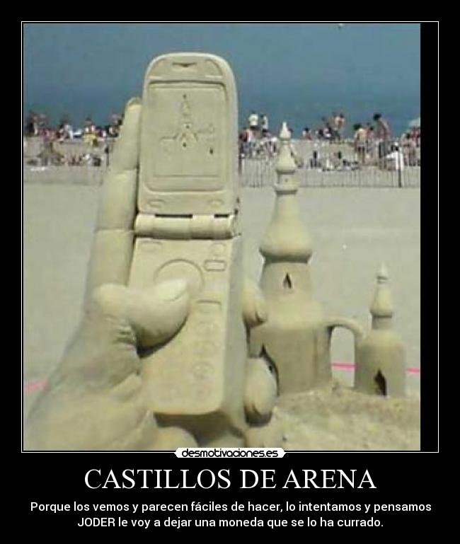 CASTILLOS DE ARENA -