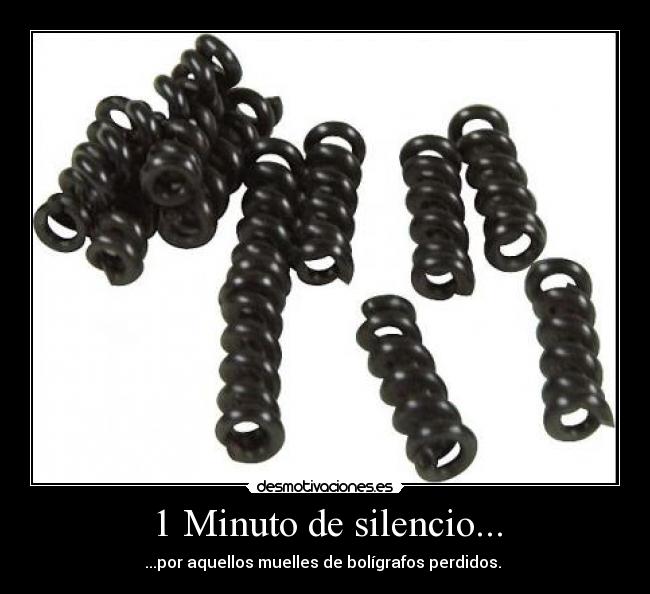 1 Minuto de silencio... - 